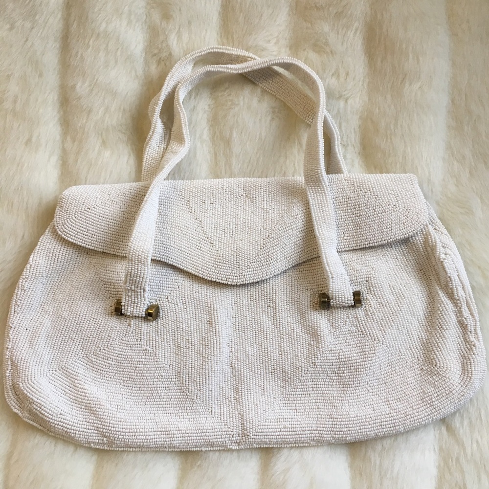 Vintage Beaded Bag, EUC
